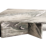 MAIE - bespoke marble coffee table green