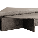 MAIE - bespoke terrazzo coffee table black