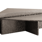 MAIE - bespoke terrazzo coffee table black